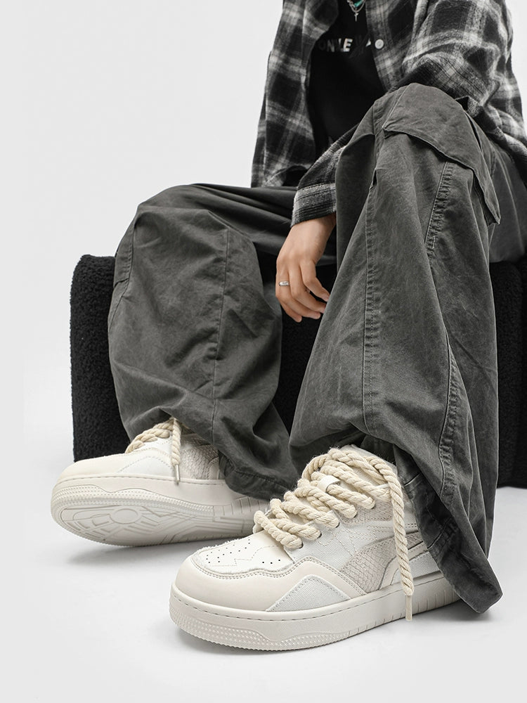 PLATFORM THICK ROPE SHOES – GEEK