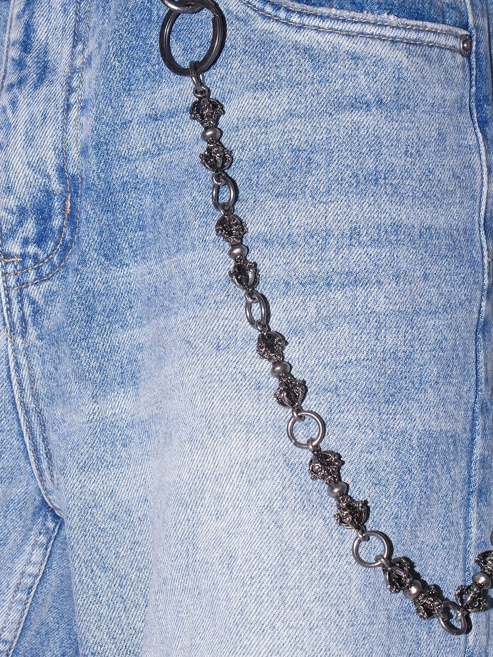 VINATGE HEAVY KNOT WALLET CHAIN