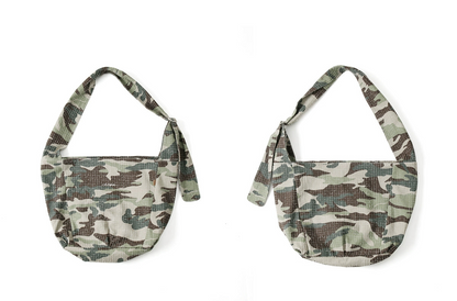 MILITARY CAMOUFLAGE CROSSBODY BAG