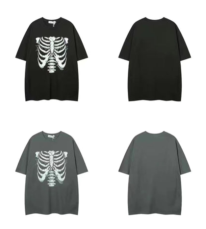 BONE RHINESTONE T-SHIRTS