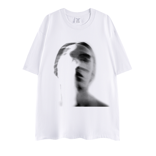 FUZZY PRINT T-SHIRT