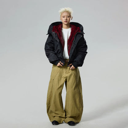 VINTAGE WASHED BALLOON PANTS