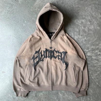 RADICAL GOTHIC ZIP HOODIE