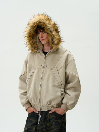 DECONSTRUCTS FUR JACKET