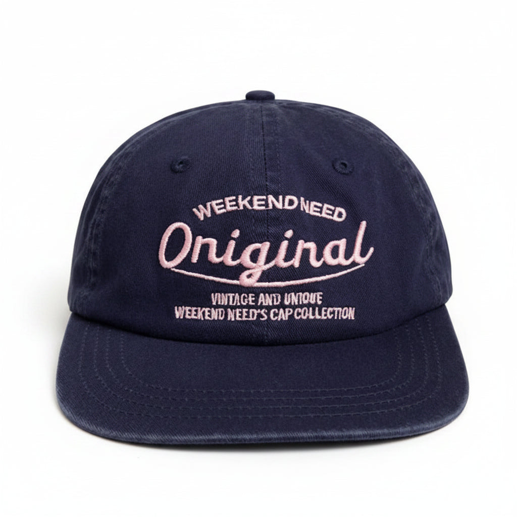 VINTAGE SCRIPT LOGO BASEBALL CAP