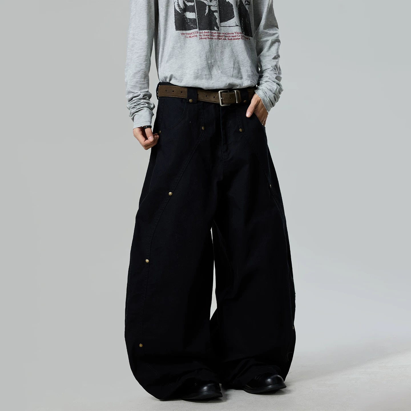 VINTAGE WASHED BALLOON PANTS