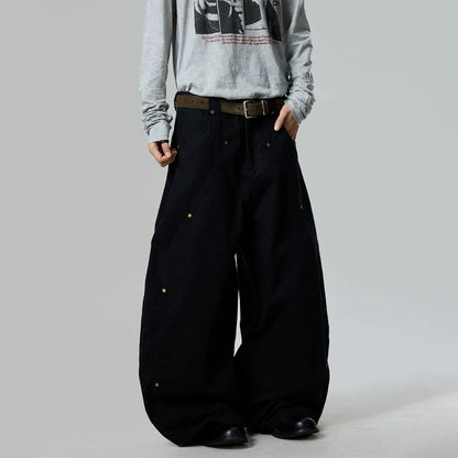 VINTAGE WASHED BALLOON PANTS