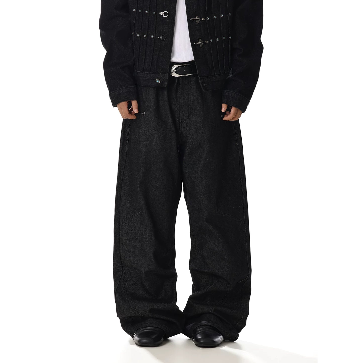 NOIR BAGGY DENIM