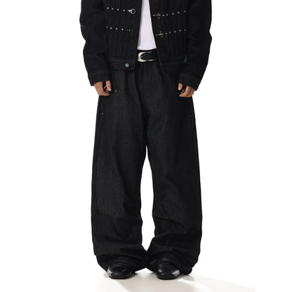 NOIR BAGGY DENIM