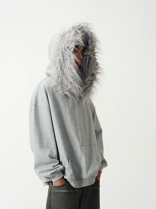 NORDIC FUR HOODIE