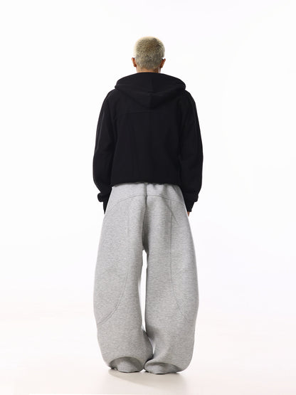 HEAVY WIDE SWEAT BAGGY PANTS