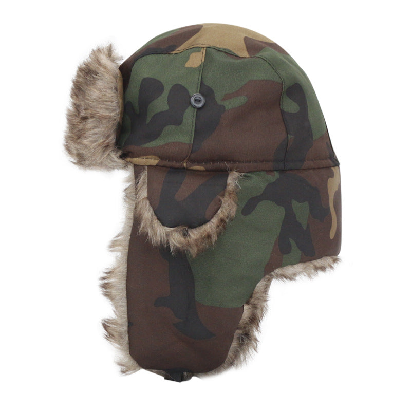 CAMO TRAAPER HAT