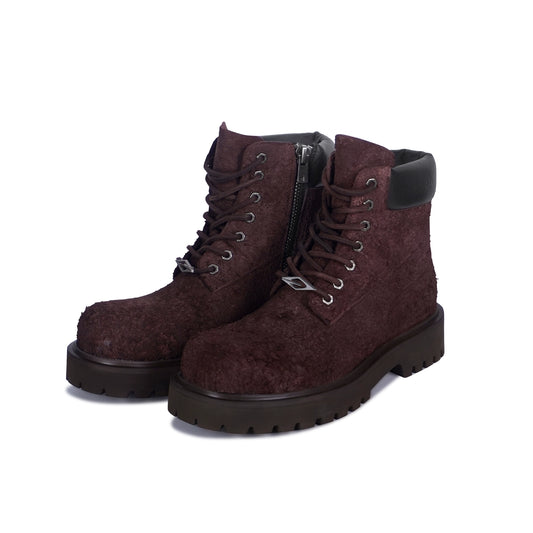 COWHIDE HIGHSOLE COMBAT BOOTS