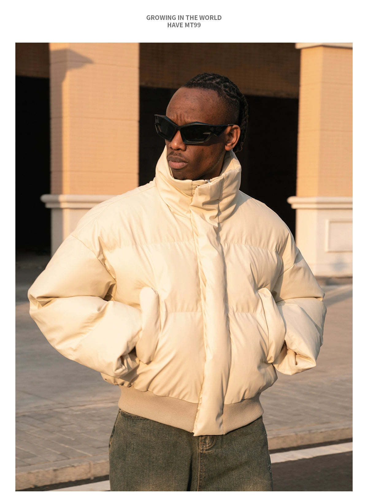 SHORT BREAD PUFFER JACKET