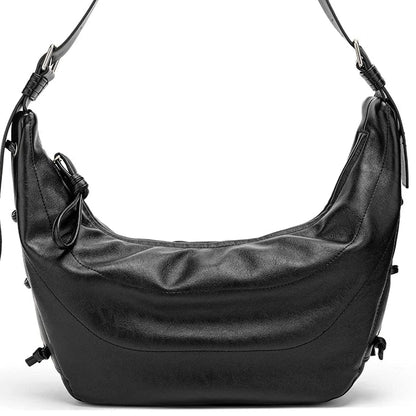NOIR CRESCENT BAG