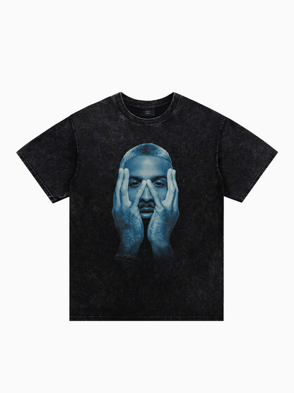 RETRO PRINT LOOSE T-SHIRT