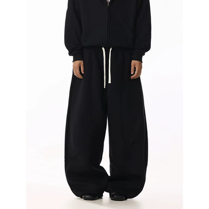 HEAVY WIDE SWEAT BAGGY PANTS