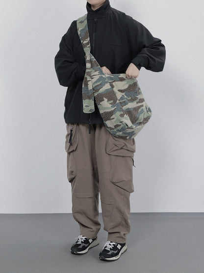MILITARY CAMOUFLAGE CROSSBODY BAG