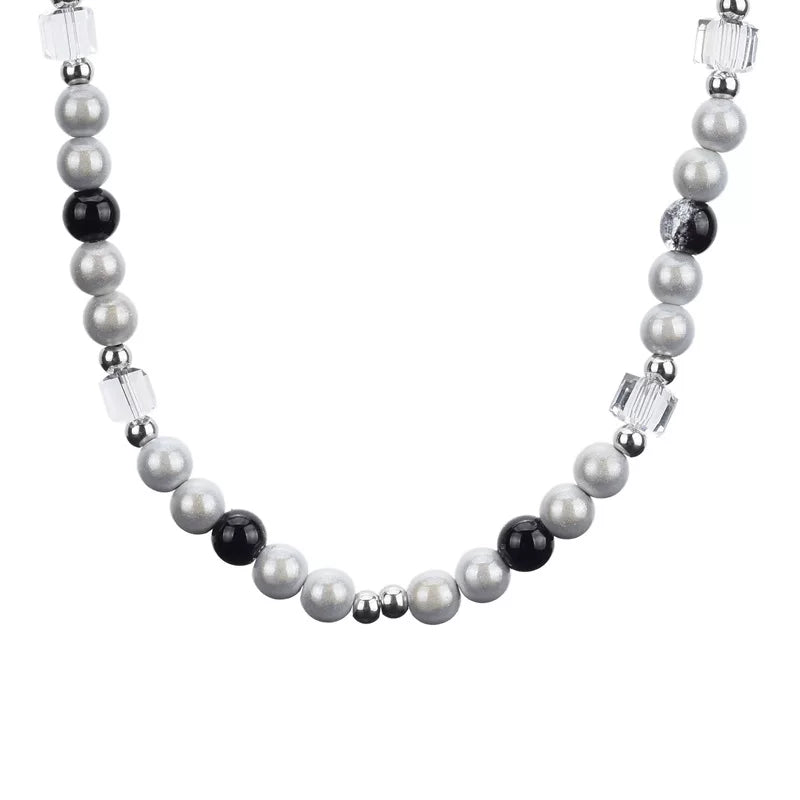 CRYSTAL PEARL NECKLACE