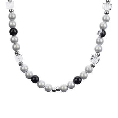 CRYSTAL PEARL NECKLACE