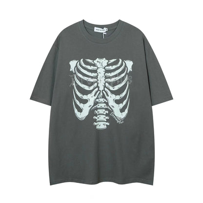 BONE RHINESTONE T-SHIRTS