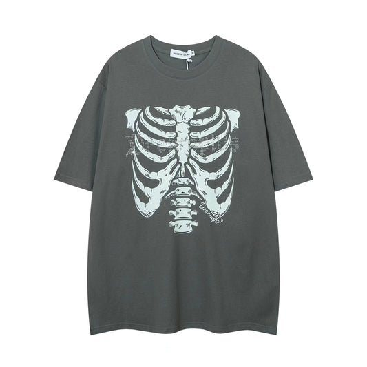 BONE RHINESTONE T-SHIRTS