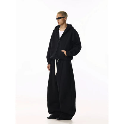 HEAVY WIDE SWEAT BAGGY PANTS