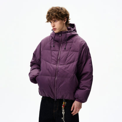 LIGHT DOWN HOODED JACKET