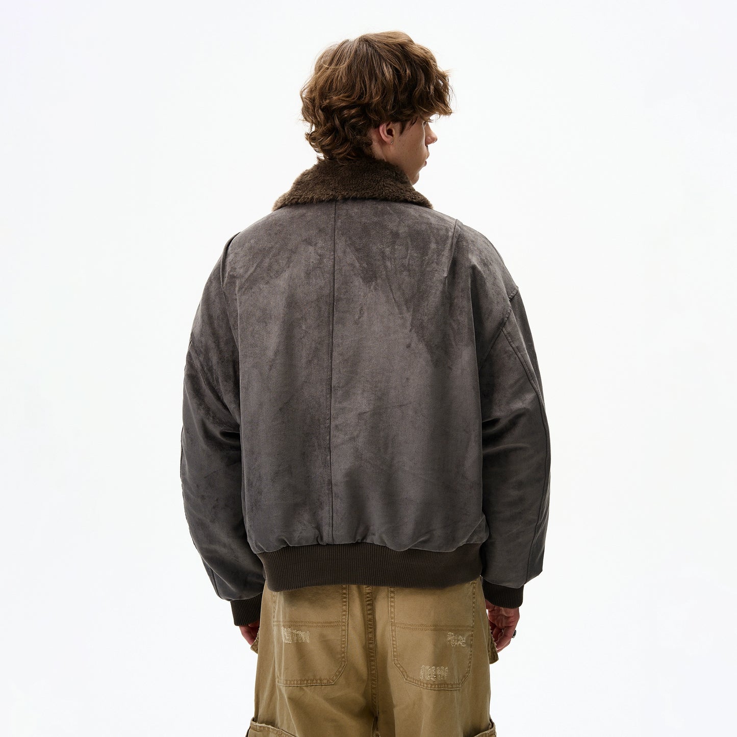 FUR COLLAR FIELD JACKET