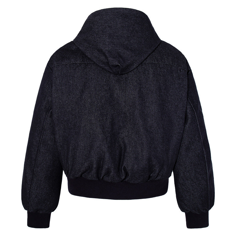DENIM HOOD FIREMAN JACKET – GEEK