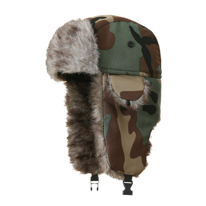 CAMO TRAAPER HAT