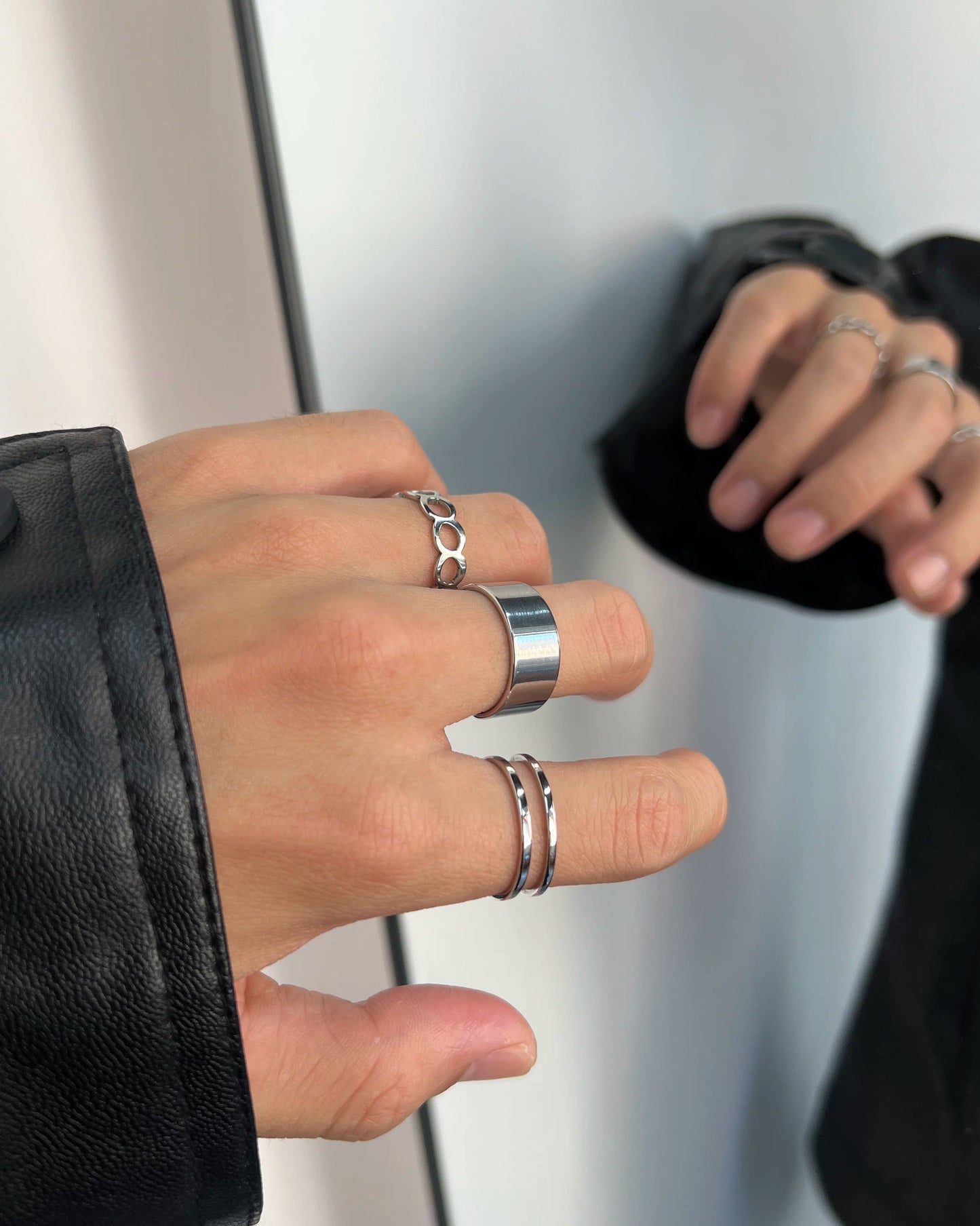 TRIO LINK RING SET