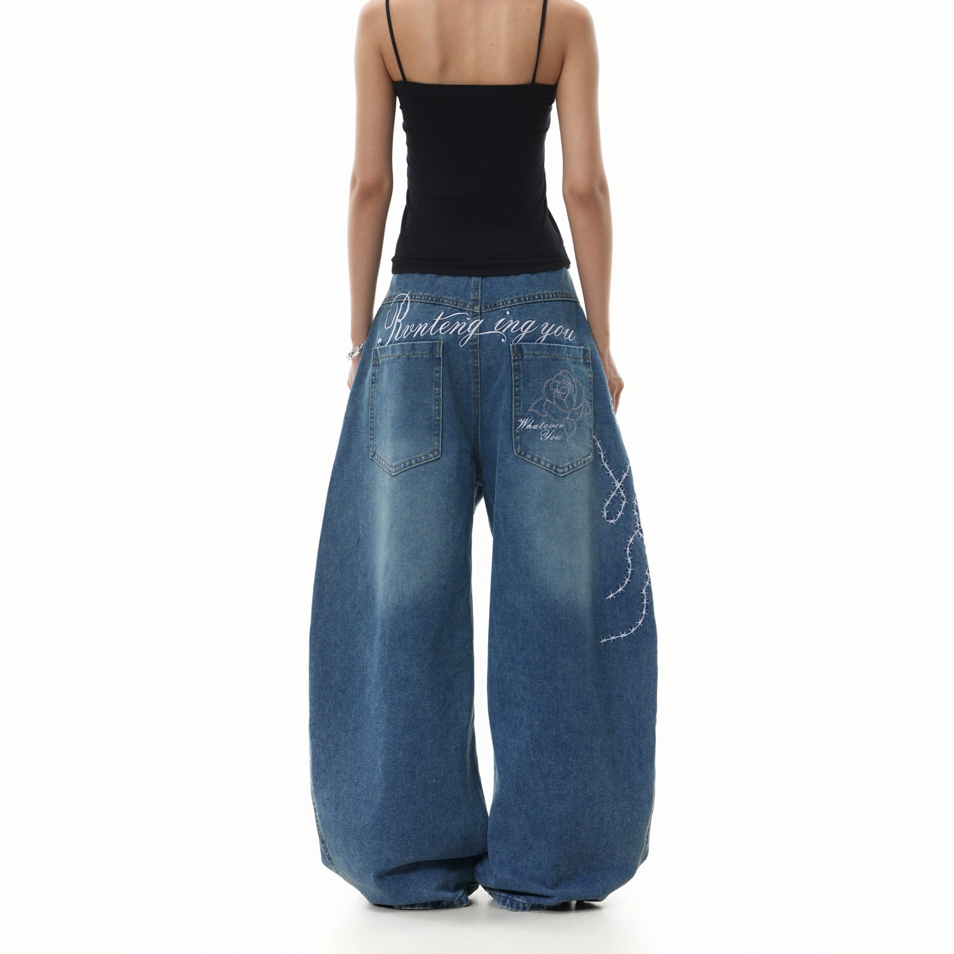 DENIM BAGGY PANTS