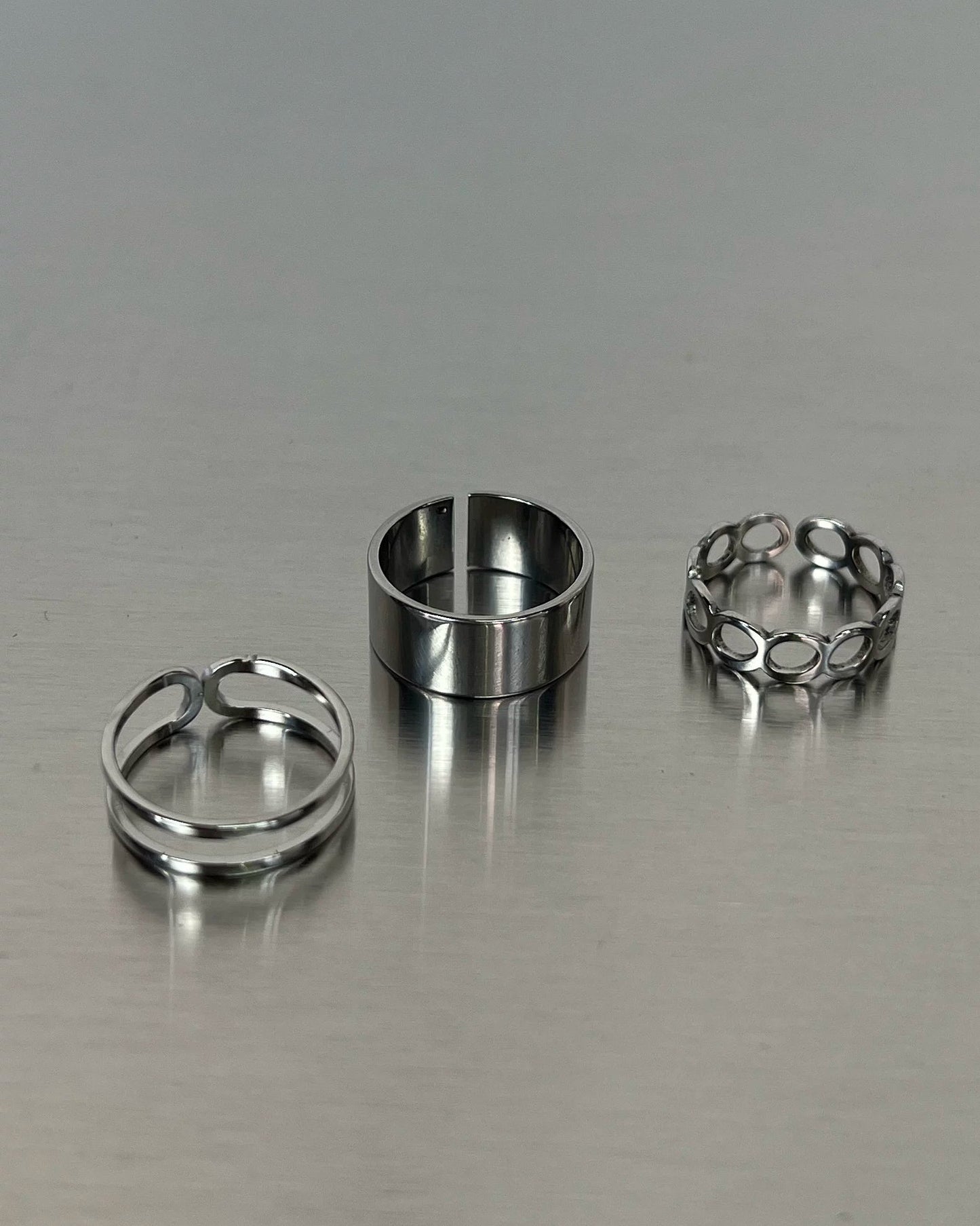 TRIO LINK RING SET