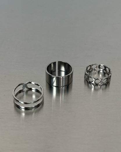 TRIO LINK RING SET