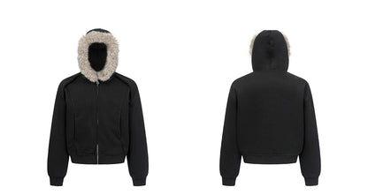 CLEANFIT FUR HOODED ZIP JACKET