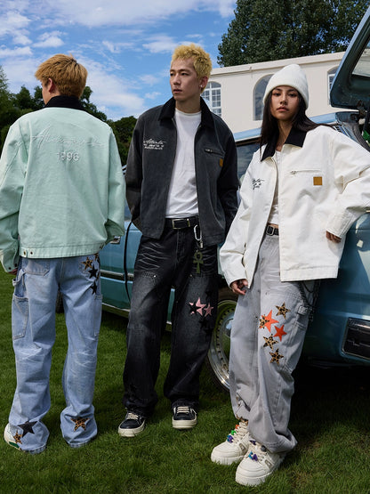 WASHED DETROIT JACKET