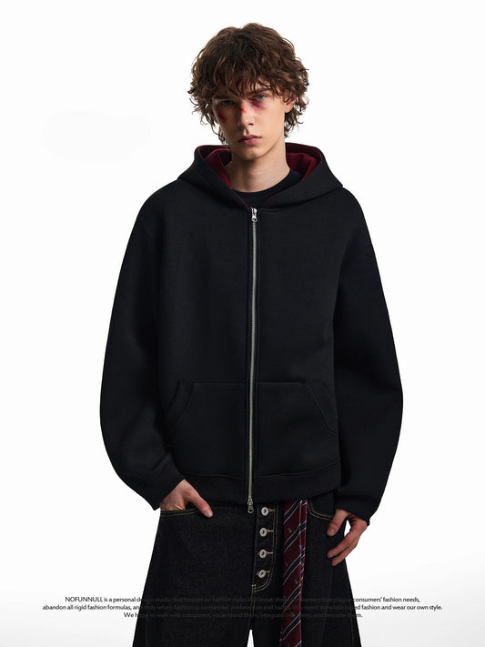 HEAVY SMOOTH CLEANFIT ZIPPED HOODIE