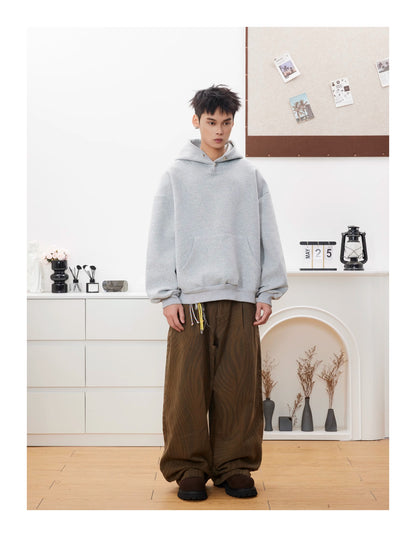 HEAVY HIGH NECK BOTTON HOODIE
