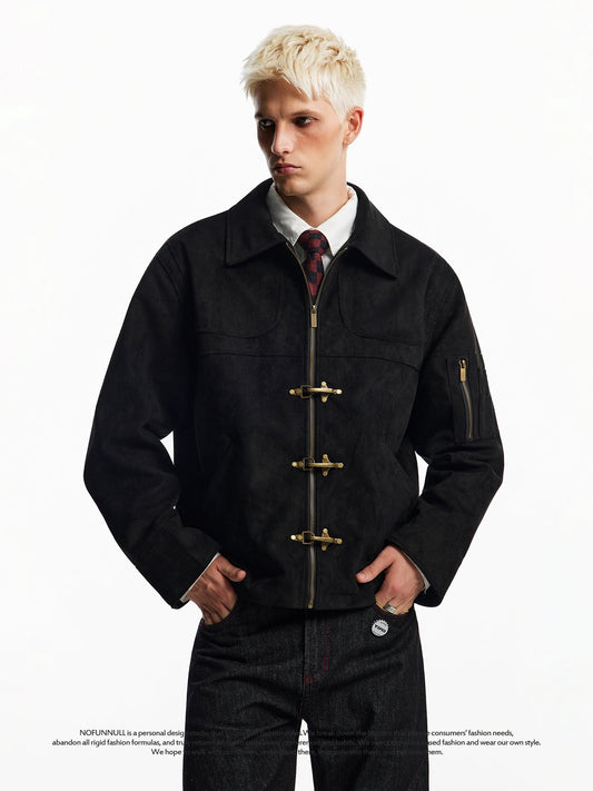GOLD BUCKLE URBAN FIREMAN JACKET