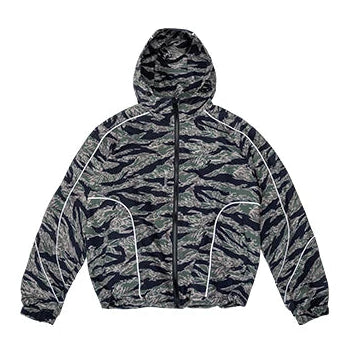 CURVE LINE NYLON JACKET