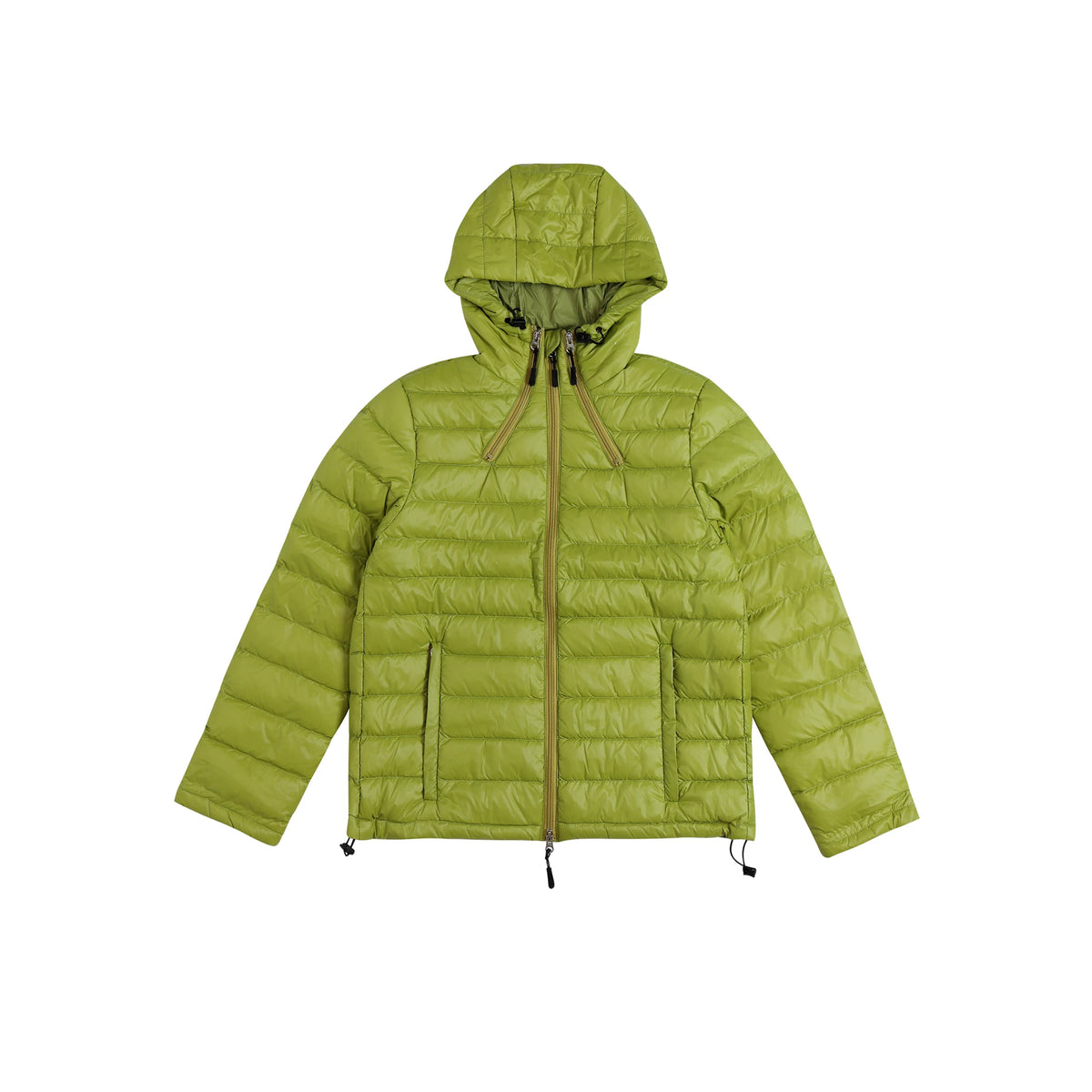 OVERSIZED HOOD CROPPED PUFFER JACKET