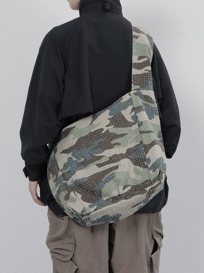 MILITARY CAMOUFLAGE CROSSBODY BAG