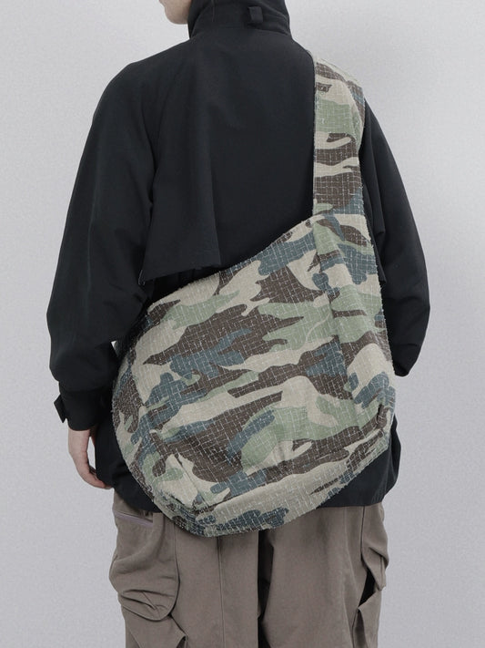 MILITARY CAMOUFLAGE CROSSBODY BAG