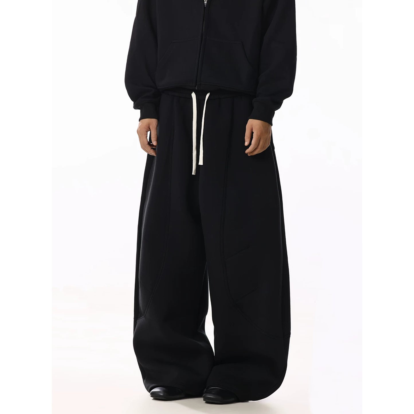 HEAVY WIDE SWEAT BAGGY PANTS