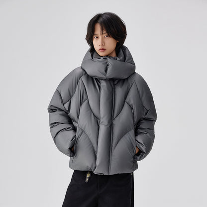 URBAN SHORT DOWN HOODED JACKET