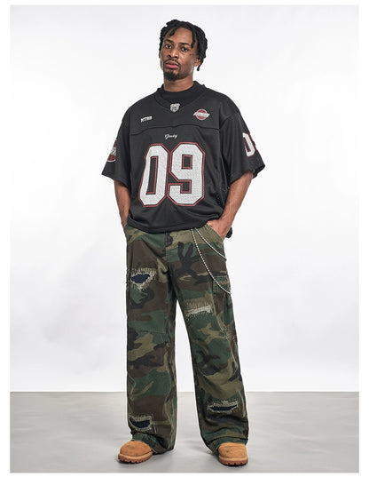 No.09 CROPPED UNIFORM JERSEY