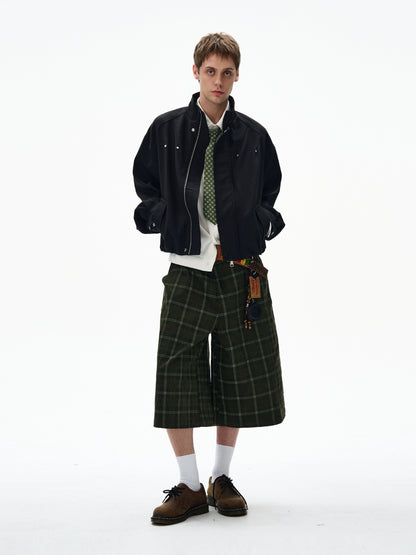 AMERICAN LOOSE DECONSTRUCTED RIVET FLIGHT JACKET