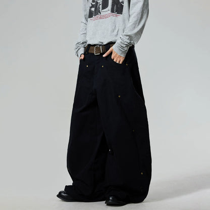 VINTAGE WASHED BALLOON PANTS