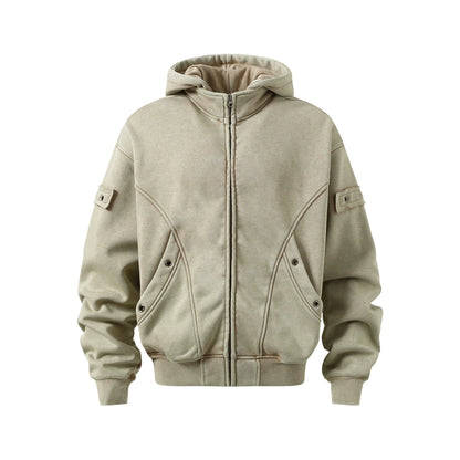 DECONSTRUCTION HOODED JACKET